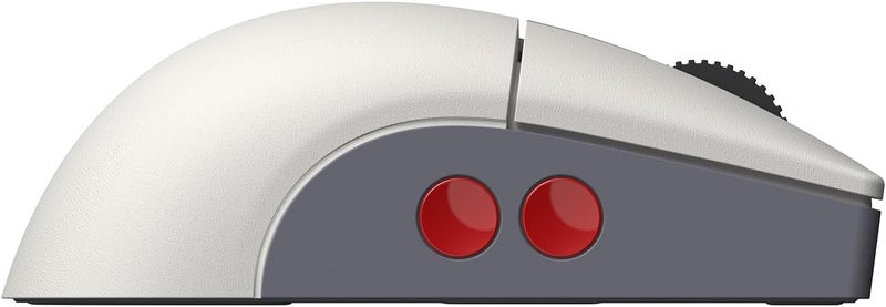 8Bitdo Retro R8 Mouse with Charging Dock, PAW 3395 Optical Sensor DPI 26,000, Wireless Mouse with 4K Polling Rate, Programmable Buttons, and Kailh Sword GM X Micro Switches - N Edition - Image 3